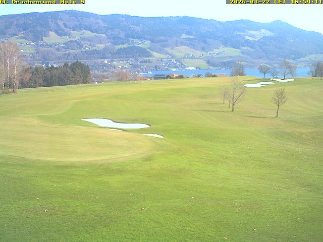 Bild auf Löcher 9 und 8